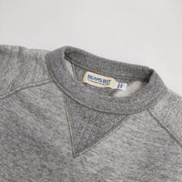 BEAMS BOY ブロード リブ クルーネック トレーナー スウェット グレー レディース ビームスボーイ【中古】5-0922M∞