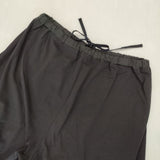 prit 刺繍レース イージーパンツ ワイドパンツ 製品洗い コットン パンツ ブラック レディース プリット【中古】5-1022G∞