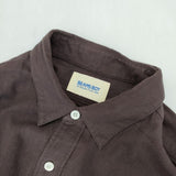 BEAMS BOY コットンビエラパジャマシャツワンピース ワンピース ブラウン レディース ビームスボーイ【中古】5-1022M∞