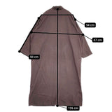 BEAMS BOY コットンビエラパジャマシャツワンピース ワンピース ブラウン レディース ビームスボーイ【中古】5-1022M∞