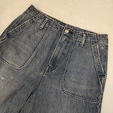 45R/45rpm おこめペインターはたらきもの 定価64900円 ジーンズ デニムパンツ ブルー レディース フォーティーファイブアールピーエム【中古】5-1124G∞