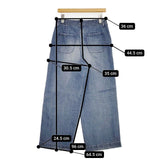 45R/45rpm おこめペインターはたらきもの 定価64900円 ジーンズ デニムパンツ ブルー レディース フォーティーファイブアールピーエム【中古】5-1124G∞