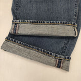 45R/45rpm ライ麦デニムのシャルロット5（インディゴ 焦） 定価37400円 サイズ30 デニムパンツ ブルー レディース フォーティーファイブアールピーエム【中古】5-1201G∞