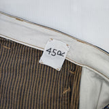 45R/45rpm モンブラウンヒッコリーの908山ペインターパンツ（濃）定価31900円 28 デニムパンツ ネイビー ブラウン レディース フォーティーファイブアールピーエム【中古】5-1124G∞