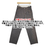 45R/45rpm モンブラウンヒッコリーの908山ペインターパンツ（濃）定価31900円 28 デニムパンツ ネイビー ブラウン レディース フォーティーファイブアールピーエム【中古】5-1124G∞