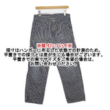 45R/45rpm 小麦ヒッコリーの908ペインター（加工）定価40700円 サイズ30 デニムパンツ ブルー ホワイト レディース フォーティーファイブアールピーエム【中古】5-1201G∞