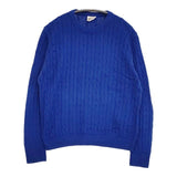 45R/45rpm 超ガーゼケーブルストレッチの908オンザビーチクルー 定価27500円 セーター ニット ブルー レディース フォーティーファイブアールピーエム【中古】5-1022M∞