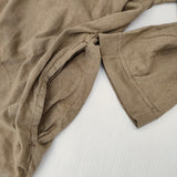 45R/45rpm 60870103 ONEONE いろいろジンバブエコットン薄天竺のチュニック 定価19800円 チュニック ベージュ レディース フォーティーファイブアールピーエム【中古】5-1021M△