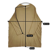 45R/45rpm 60870103 ONEONE いろいろジンバブエコットン薄天竺のチュニック 定価19800円 チュニック ベージュ レディース フォーティーファイブアールピーエム【中古】5-1021M△