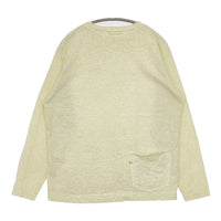 45R/45rpm 天竺の908オーシャンTシャツ（45草染）定価20900円 25SS イエロー レディース フォーティーファイブアールピーエム【中古】5-0614M♪