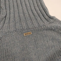 MICA & DEAL ウール タートルネック セーター ニット ブルー レディース マイカ＆ディール【中古】5-0818T∞