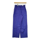 UNITED ARROWS LINEN/P ストレートパンツ 定価20900円 リネン センタープレス パンツ 23SS パープル レディース ユナイテッドアローズ【中古】5-0816M∞