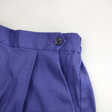 UNITED ARROWS LINEN/P ストレートパンツ 定価20900円 リネン センタープレス パンツ 23SS パープル レディース ユナイテッドアローズ【中古】5-0816M∞