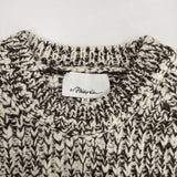 3.1 phillip lim 未使用品 バックオープンニット 定価72600円 ウール セーター ニット ホワイト ダークオリーブ レディース スリーワンフィリップリム【中古】5-0818T∞