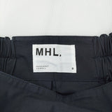 MHL. COTTON CUPRA PLAINWEAVE 定価28930円 595-5132500 サイズ2 ロングスカート 25SS ネイビー レディース エムエイチエル【中古】5-0614M♪