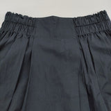 MHL. COTTON CUPRA PLAINWEAVE 定価28930円 595-5132500 サイズ2 ロングスカート 25SS ネイビー レディース エムエイチエル【中古】5-0614M♪