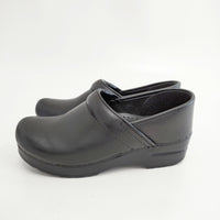 dansko プロフェッショナル Professional サボサンダル サイズ38 シューズ・靴 ブラック レディース ダンスコ【中古】5-0904G◎
