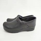 dansko プロフェッショナル Professional サボサンダル サイズ38 シューズ・靴 ブラック レディース ダンスコ【中古】5-0904G◎