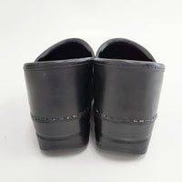 dansko プロフェッショナル Professional サボサンダル サイズ38 シューズ・靴 ブラック レディース ダンスコ【中古】5-0904G◎