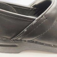 dansko プロフェッショナル Professional サボサンダル サイズ38 シューズ・靴 ブラック レディース ダンスコ【中古】5-0904G◎