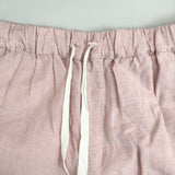 nest Robe 01222-1229-6 ブラックリネン イージーパンツ 日本製 サイズF パンツ ピンク レディース ネストローブ【中古】5-0812M△