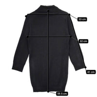BLAMINK ウールポリエステル16Gポロショートスリーブ 定価77000円 ニット 23SS ブラック レディース ブラミ ンク【中古】5-0816M∞