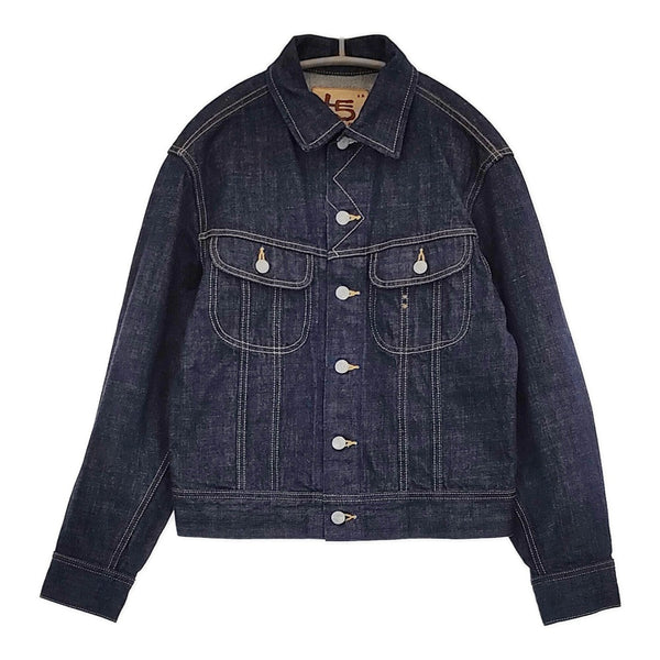 45R/45rpm 再び6.5藍の908山比古比女ジャン 濃 定価86900円 デニムジャケット 紺 レディース フォーティーファイブアールピーエム【中古】5-0614M♪