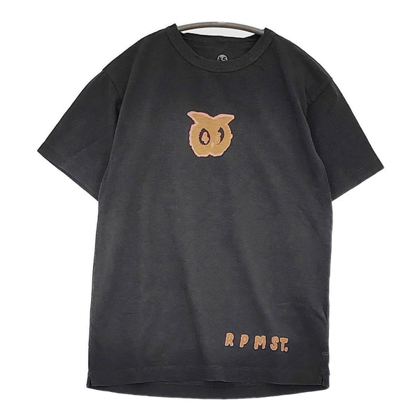 45R/45rpm フクロウ サイズ2 半袖Ｔシャツ カットソー チャコールグレー レディース フォーティーファイブアールピーエム【中古】5-0708S♪