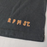 45R/45rpm フクロウ サイズ2 半袖Ｔシャツ カットソー チャコールグレー レディース フォーティーファイブアールピーエム【中古】5-0708S♪