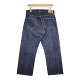 45R/45rpm 再び6.5空比古比女 定価27500円 ジーンズ サイズ30 デニムパンツ ネイビー レディース フォーティーファイブアールピーエム【中古】5-1022G∞