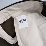 45R/45rpm モールサージストレッチのイージースラックス 定価27500円 パンツ カーキ レディース フォーティーファイブアールピーエム【中古】5-1023T∞