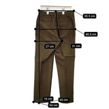 45R/45rpm モールサージストレッチのイージースラックス 定価27500円 パンツ カーキ レディース フォーティーファイブアールピーエム【中古】5-1023T∞