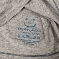 45R/45rpm フルーツものがたりプリントの908丸胴Tシャツ チェリートップ グレー レディース フォーティーファイブアールピーエム【中古】5-0708S♪