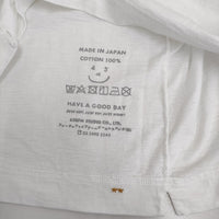 45R/45rpm ノースリーブ サイズ2 カットソー ホワイト レディース フォーティーファイブアールピーエム【中古】5-0725S♪