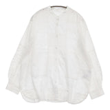 JOURNAL STANDARD relume パッチワークレースシャツ 定価13200円 25SS ホワイト レディース ジャーナルスタンダードレリューム【中古】5-0614M♪