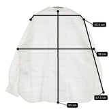 JOURNAL STANDARD relume パッチワークレースシャツ 定価13200円 25SS ホワイト レディース ジャーナルスタンダードレリューム【中古】5-0614M♪