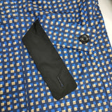 DoCLASSE 中綿 リバーシブル ステンカラーコート ブルー ブラック レディース ドゥクラッセ【中古】5-1023T∞