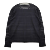 DoCLASSE クルーネック カーディガン ブラック レディース ドゥクラッセ【中古】5-1022M∞