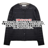 DoCLASSE クルーネック カーディガン ブラック レディース ドゥクラッセ【中古】5-1022M∞