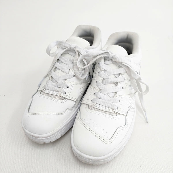NEW BALANCE BB550WWW サイズ22.5cm スニーカー ホワイト レディース ニューバランス【中古】5-0904G◎