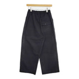 ゴーシュ カツラギワイドパンツ G204-P031 コットン パンツ ブラック レディース ゴーシュ【中古】5-1022G∞