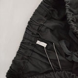 ゴーシュ カツラギワイドパンツ G204-P031 コットン パンツ ブラック レディース ゴーシュ【中古】5-1022G∞