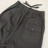 ゴーシュ カツラギワイドパンツ G204-P031 コットン パンツ ブラック レディース ゴーシュ【中古】5-1022G∞