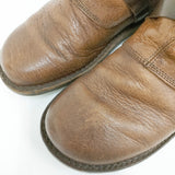 trippen fold closed boots クロスベルト レザー ブーツ ブラウン メンズ トリッペン【中古】6-0202T◎