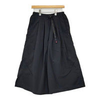 Gramicci ナイロンフレアパンツ G2SW-SK034 ワイド パンツ ブラック レディース グラミチ【中古】5-0804M∞