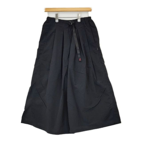 Gramicci ナイロンフレアパンツ G2SW-SK034 ワイド パンツ ブラック レディース グラミチ【中古】5-0804M∞