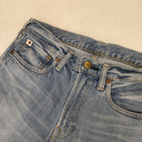 45R/45rpm サイズ28 ジーンズ コットン デニムパンツ ライトブルー レディース フォーティーファイブアールピーエム【中古】5-1022G∞