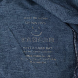 45R/45rpm ワイド サイドスリット 長袖Ｔシャツ カットソー ロンＴ ネイビー レディース フォーティーファイブアールピーエム【中古】5-0708M♪