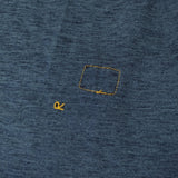 45R/45rpm ワイド サイドスリット 長袖Ｔシャツ カットソー ロンＴ ネイビー レディース フォーティーファイブアールピーエム【中古】5-0708M♪
