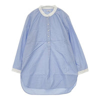 CLASKA D チュニック プルオーバー ブラウス シャツ ブルー レディース クラスカ【中古】5-0804M∞